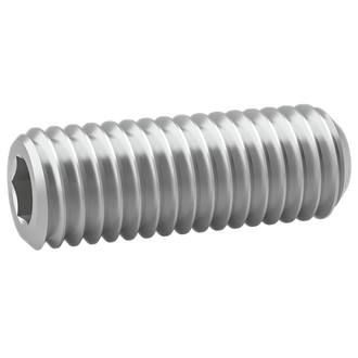hexagon socket set screws with cup point